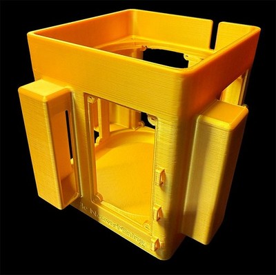 Silk_Yellow 4-Bitaxe Gamma Cooling Tower  - Great for Overclocking (CASE ONLY)