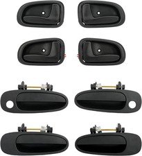 Door Handle Set Compatible With 1993-1997 Toyota Corolla Geochevy Prizm Door Handle Set Compatible With 1993-1997 Toyota Corolla Geochevy Prizm