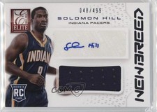 2013 Panini Elite New Breed Materials Signatures 48/499 Solomon Hill Auto 05fy