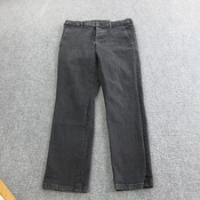 Prada Pants Mens 31x26 Gray Cotton Denim Chino Straight Leg Casual Everyday