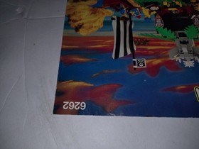 MANUAL ONLY Lego 6262 King Kahuka&rsquo;s Throne Vintage Instructions Legoland Island