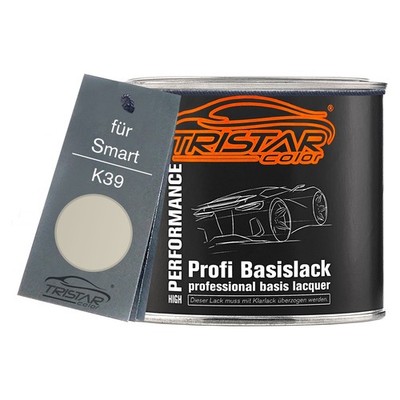 Autolack Dose spritzfertig für Smart K39 Saturn Beige Matt Metallic 0,5L