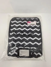 THIRTY-ONE Perfect Potluck Square Party Thermals Bag Chevron Black/White-NEW