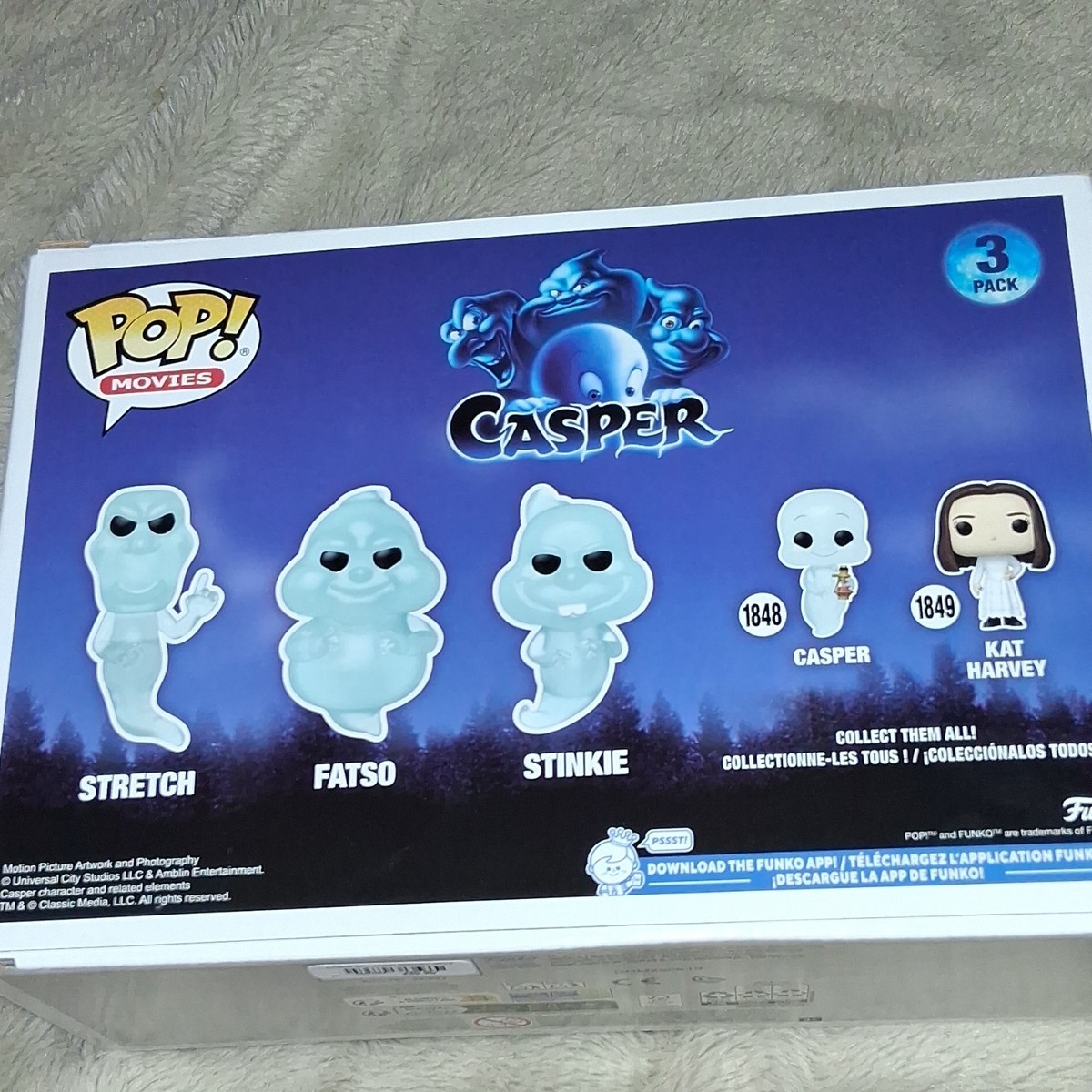 Funko Pop! Vinyl: Casper the Friendly Ghost - Stretch / Fatso
