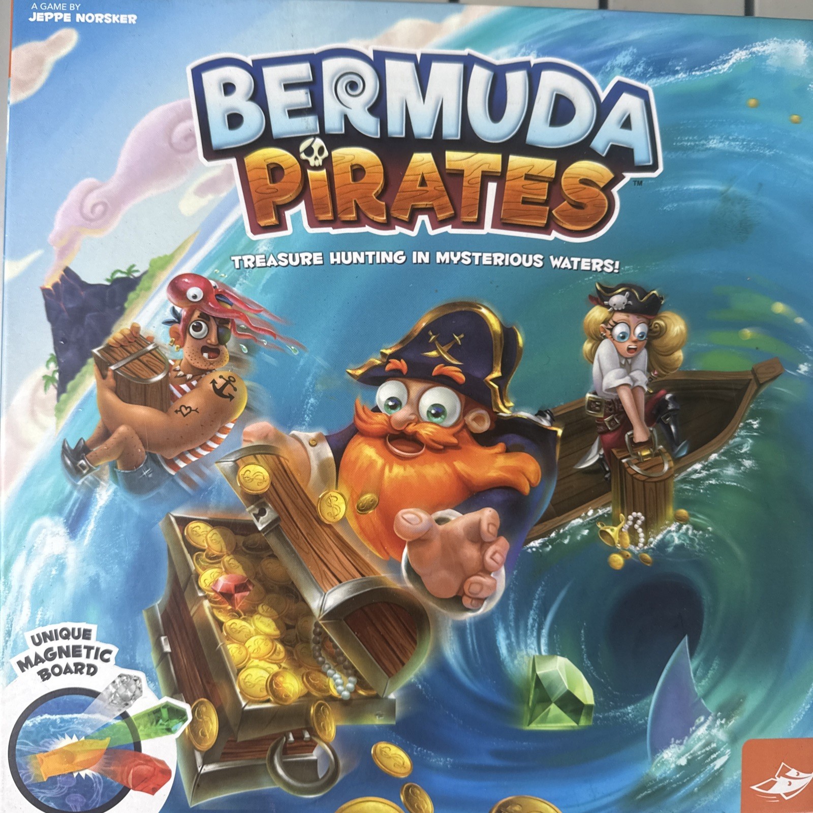 Bermuda Pirates Family Board Game Complete By Foxmind