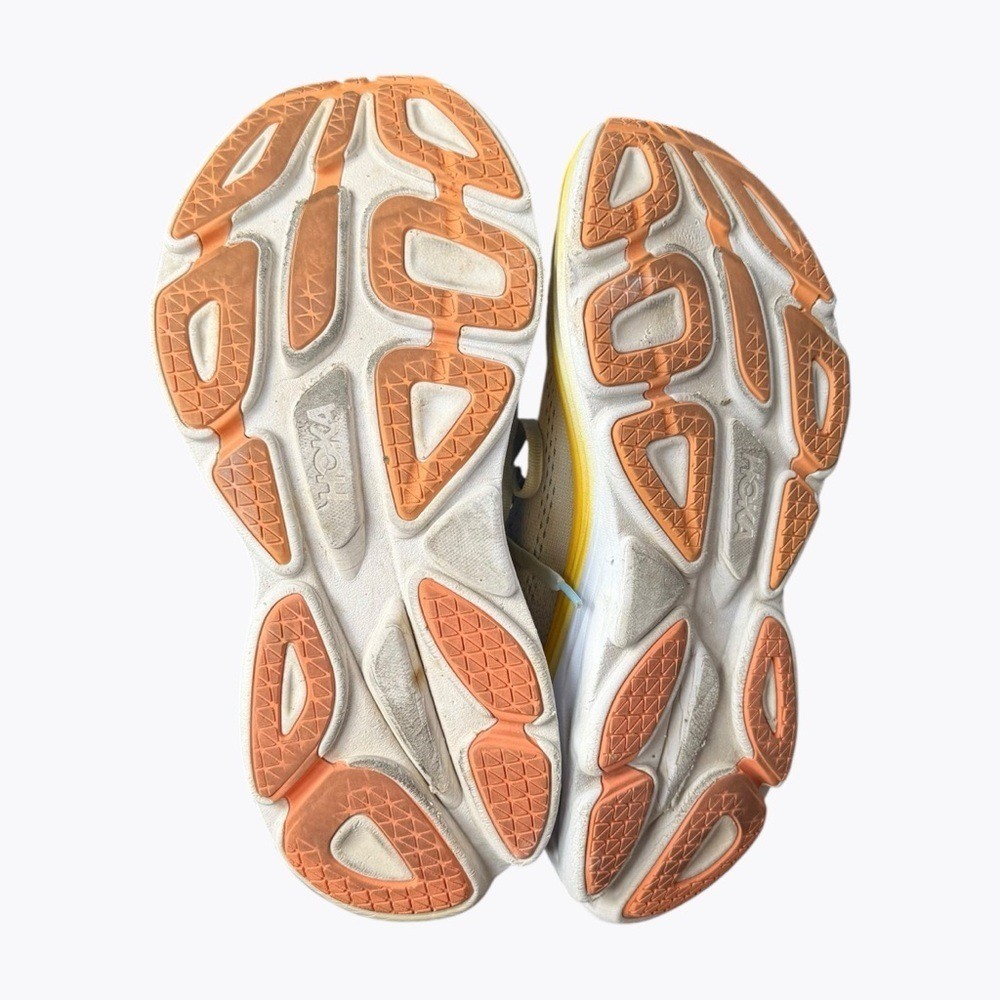 Hoka Bondi 8 Women's Running Sneakers Blue Orange Size 10.5B Max Cushion thumbnail 12