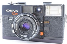 Near MINT Konica C35 EF 38mm f/2.8 Point Shoot Film Camera from Japan
