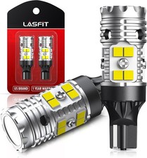 LASFIT 921 LED Bulb Reverse Lights, 912 T15 Back Up Light CANBUS Error Free W16W