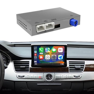For Audi A8 2011-2017 Wireless CarPlay Android Auto Airplay Autolink Retrofit RT