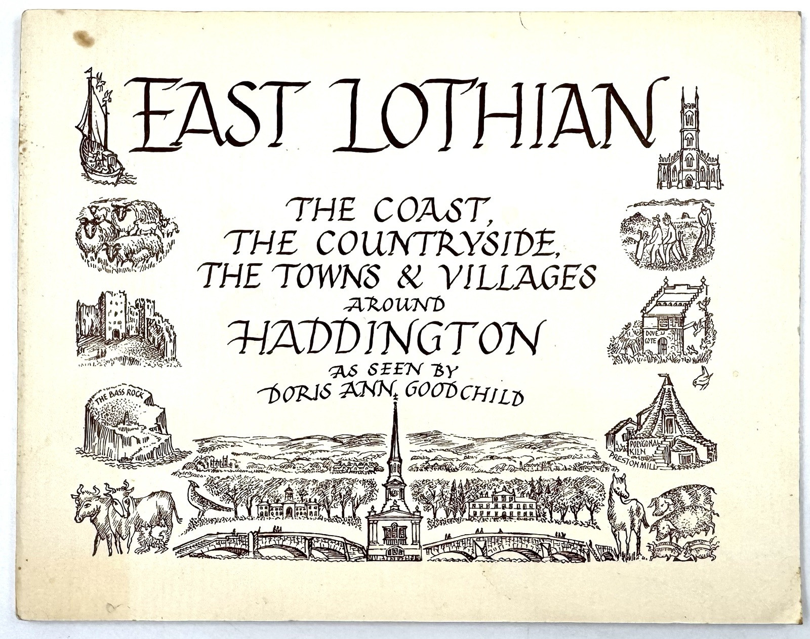 EAST LOTHIAN - Doris Ann Goodchild (Paperback, 1983) Illustrated, Local History