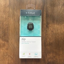 Fitbit Zip Wireless Activity Tracker Black Factory Sealed Package READ - NEW
