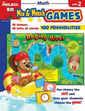 Mix  Match Games: Math Gr. 2 