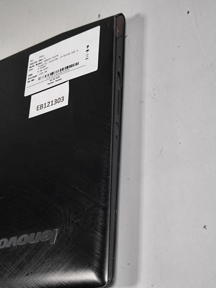 Lenovo 20378 Portátil - i5-4210H Gen 4 - 8GB RAM- 1024GB - Reconstruido, No OS - Imagen 3 de 4