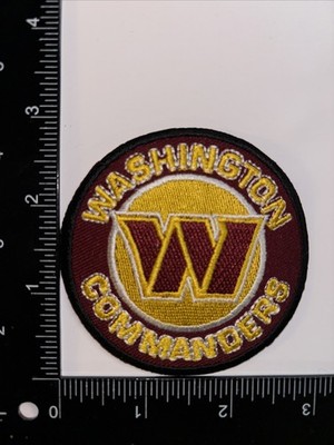 Washington commanders iron on patch