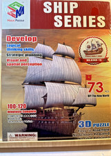 Puzzle Mágico SERIE ENVÍO 73 Piezas Puzzle 3D - Fácil de Montar 100-120 Minutos