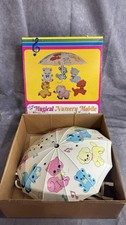 Vintage Dolly Toy Co Musical Nursery Mobile Animal Shower 603 Umbrella W/ Box