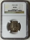 1932 S Silver Washington Quarter NGC AU-58    * KEY DATE *