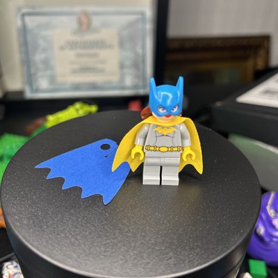 Lego Batgirl Custom The Lego Batman Video Game Blue And Yellow Cape Included