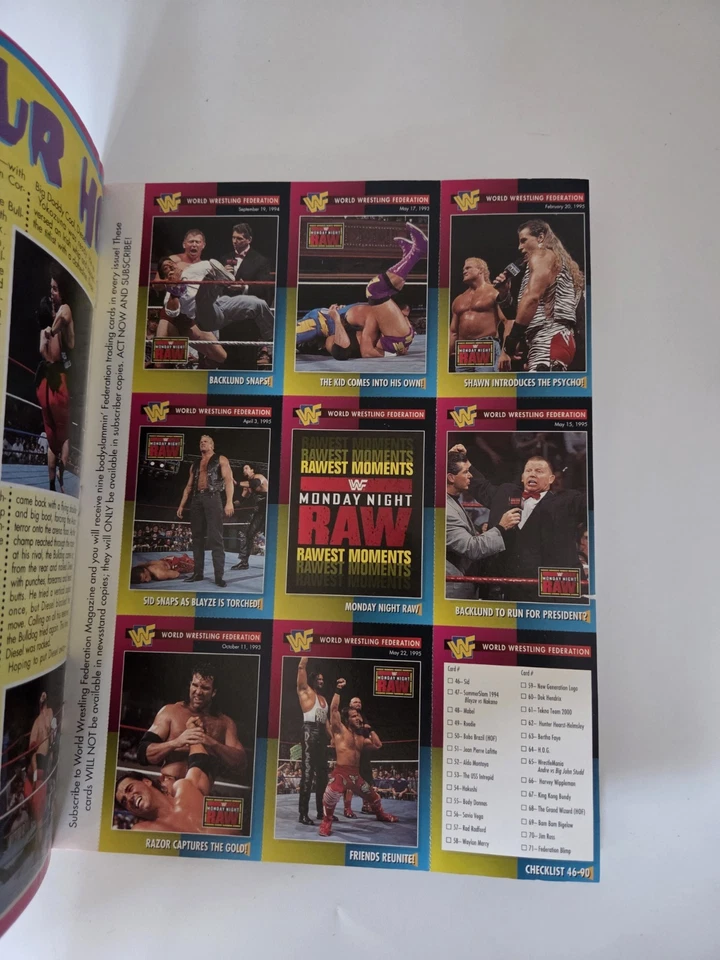 WWF Magazine December 1995 - Image 4 of 4