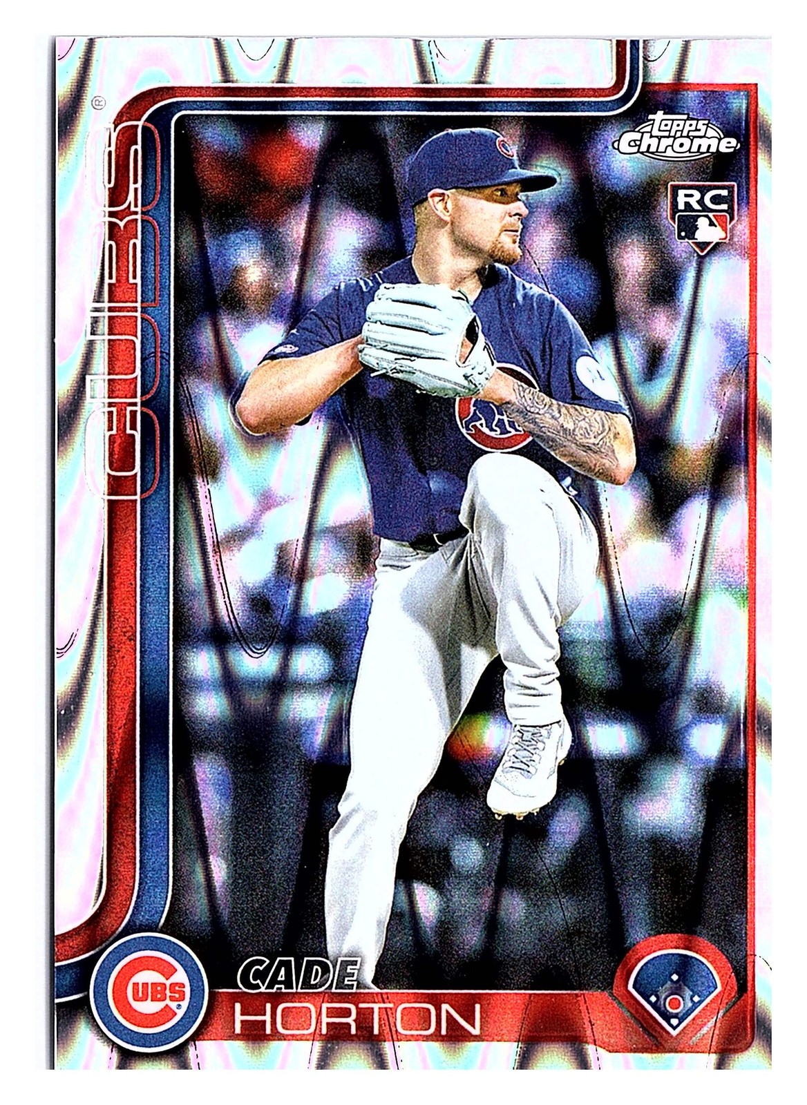 2025 Topps Chrome Update #USC63 Cade Horton RayWave Refractor