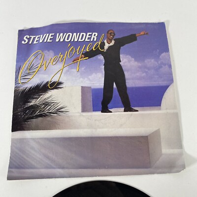 Stevie Wonder Part-Time Lover & Overjoyed Vintage 7