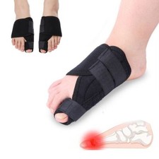 1 Pair Big Toe Bunion Corrector Splint Straightener Hallux Valgus Pain Relief