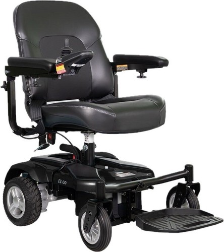 Merits EZ GO Compact Power Chair With Mid Back Comfort Seat Free ...
