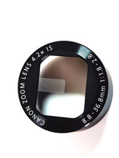 Canon Powershot G7X Mark II copriobiettivo anteriore targhetta anello cornice originale usato