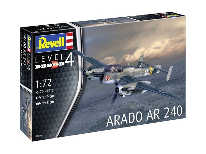 Revell 03798 - 1/72 Arado Ar 240 - New