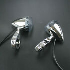 Motorcycle Led Turn Signal Light Indicator Lamps Front 41mm Fork Clamp Touring