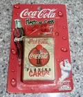 Vintage Coco-Cola Mini Playing Cards on Keychain, 1999, New in Sealed Package