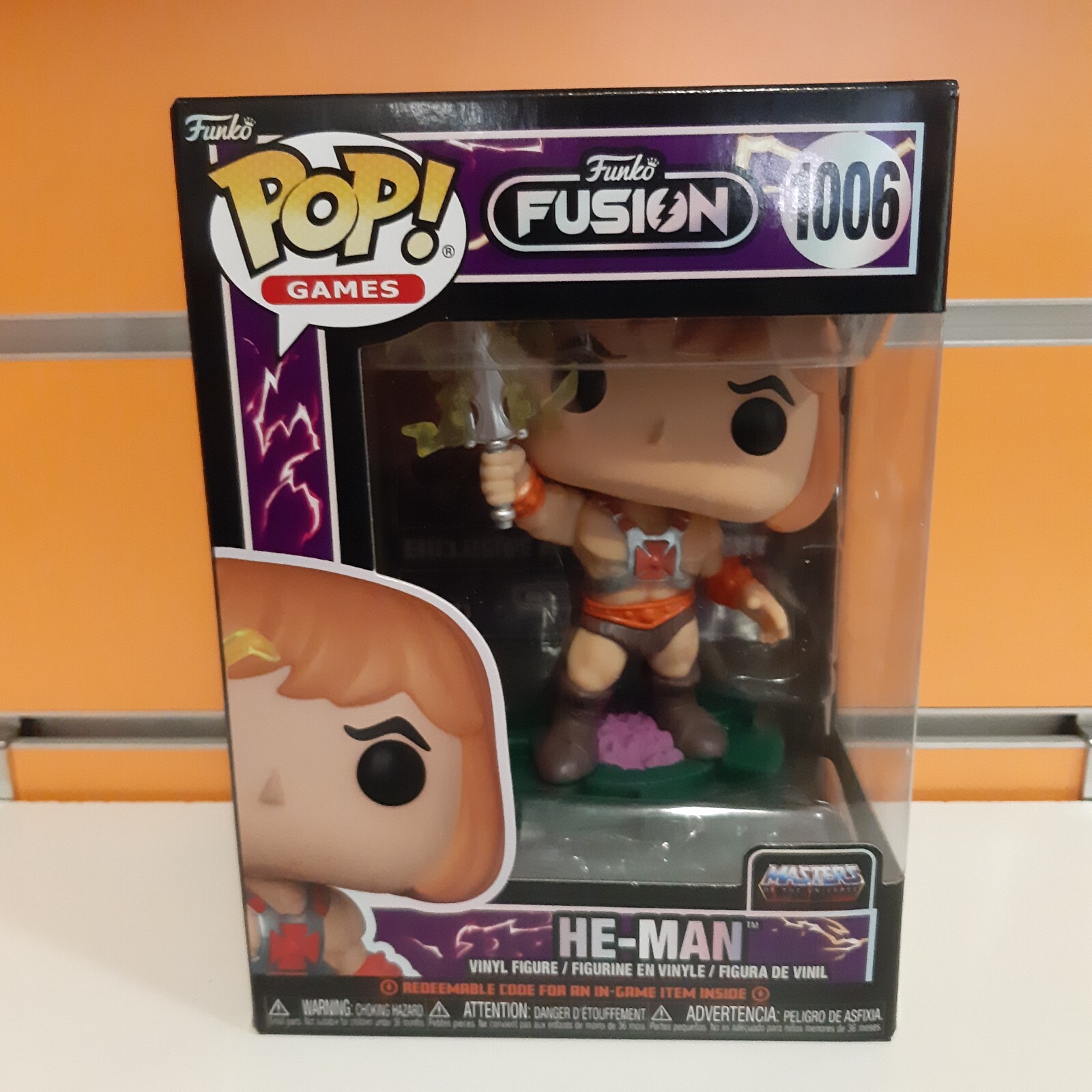 Funko Multicolore Pop! Games: He-Man - Immagine 2