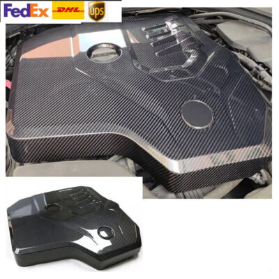 Dry Carbon Fiber Engine Cover Shell For BMW G20 318i 330i G30 525i 530i 2018+