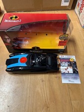 Craig T. Nelson Signed Mr Incredibles 1:24 Incredibile Diecast Jakks Car Pixar
