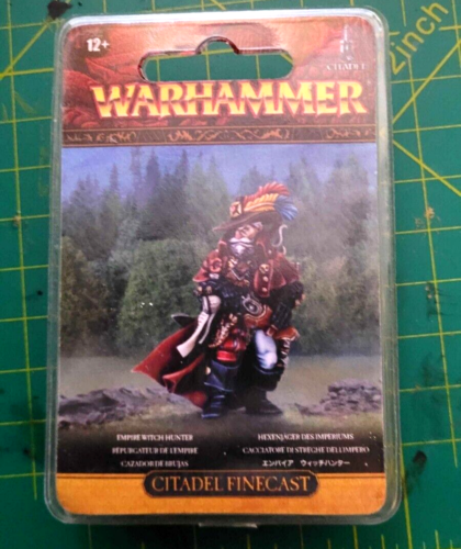 Warhammer Fantasy Witchhunter Finecast Resin NIB OOP - Picture 1 of 1