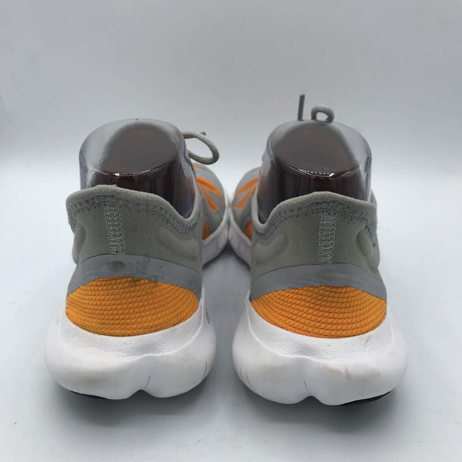 Womens Nike Free RN 5.0 Running Shoes Size 7.5 Orange Gray CD9435-991 Low  Top
