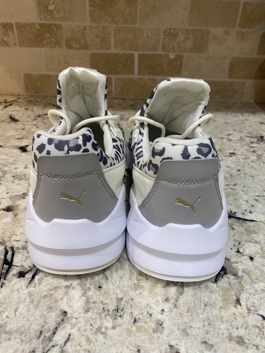 New Puma Women's Nitro Fierce Leopard Casual Sneakers Size