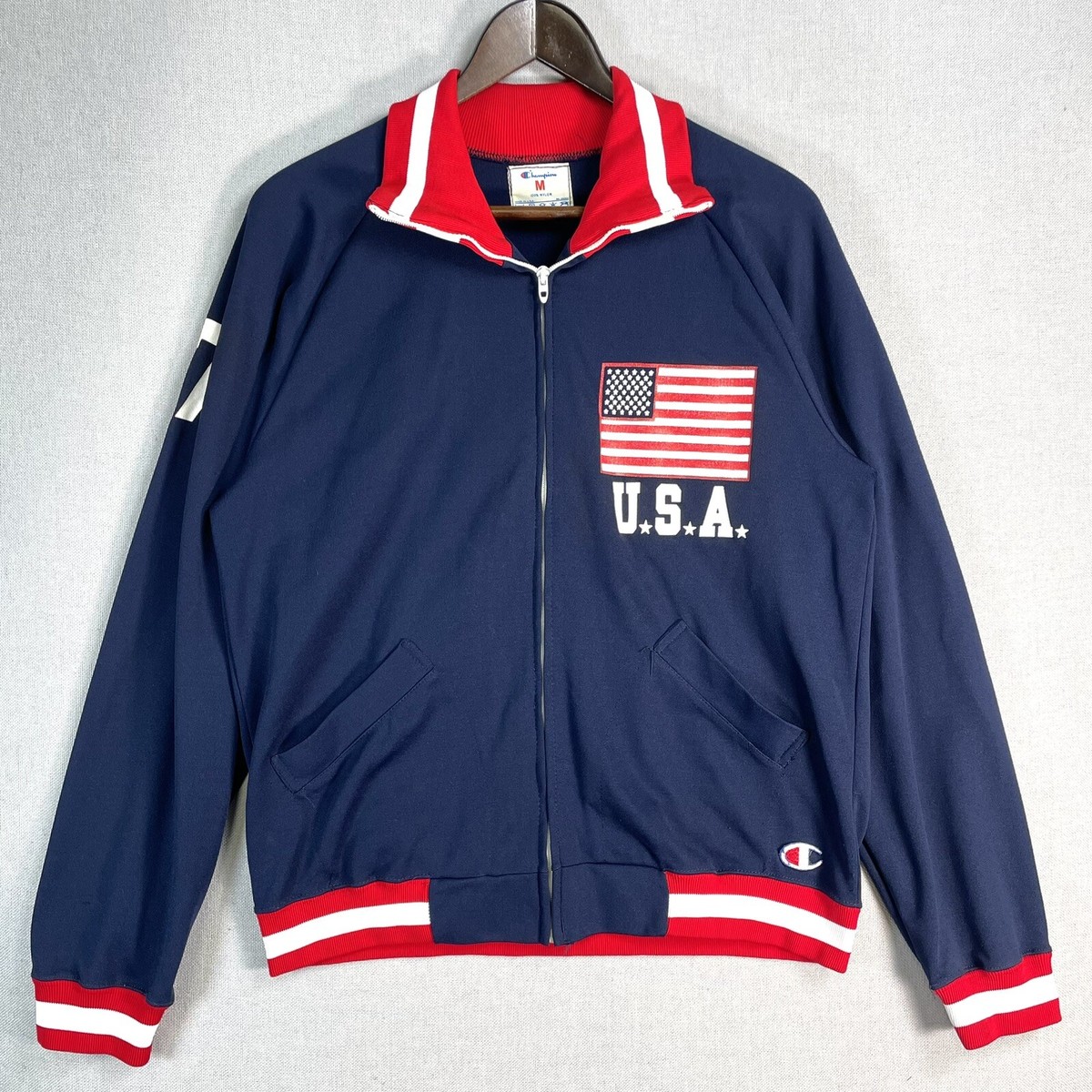 VINTAGE 70s Champion Tracksuit Wisconsin Track Club Team USA VINTAGE 70s Champion Tracksuit Wisconsin Track Club Team USA