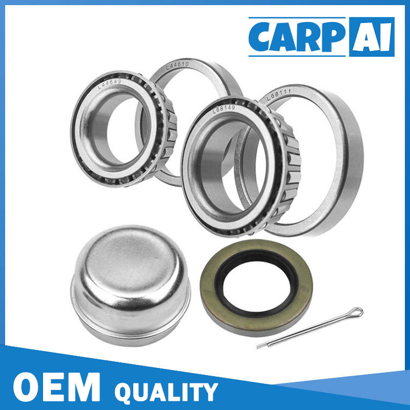 Trailer Bearing Kits with 1.719'' Seals L44649 L68149 #84 Spindle for 3500#