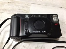 Minolta Freedom Dual AF 35mm Point And Shoot Camera Flash Inoperative