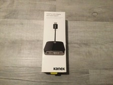 Kanex HDMI to VGA Adapter with Audio Support Adapter, New see all pics
