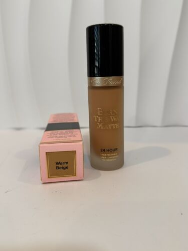 Too Faced Born This Way Longwear Matte Finish Foundation, Warm Beige 1.0 Oz. - Picture 3 of 3