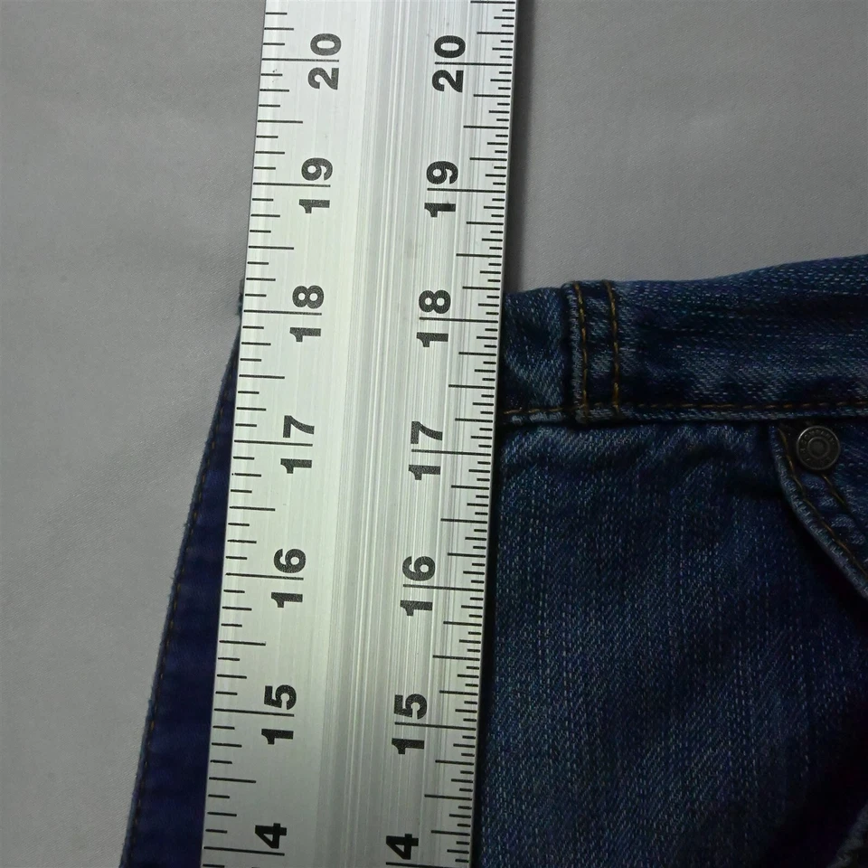 Jeans masculino jeans S Oliver sob medida 34 x 32 fechamento fino reto lavagem média - Imagem 2 de 4