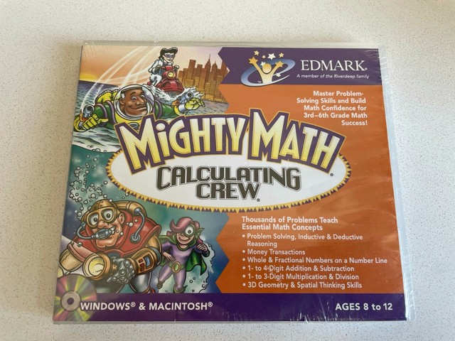 Riverdeep Mighty Math Calculating Crew for PC, Mac for sale online | eBay