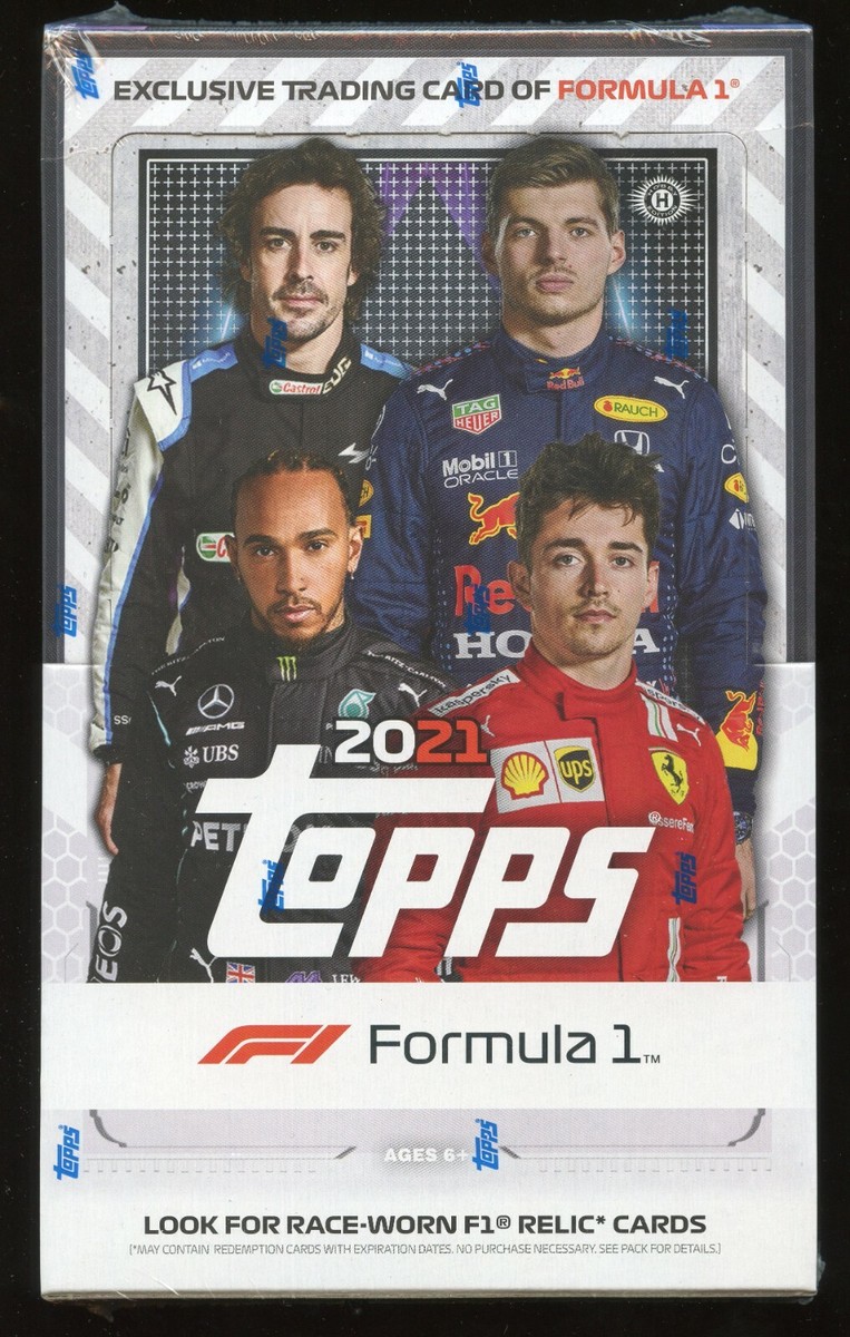 2021 Topps Formula 1 F1 Racing FACTORY SEALED HOBBY FLAGSHIP BOX