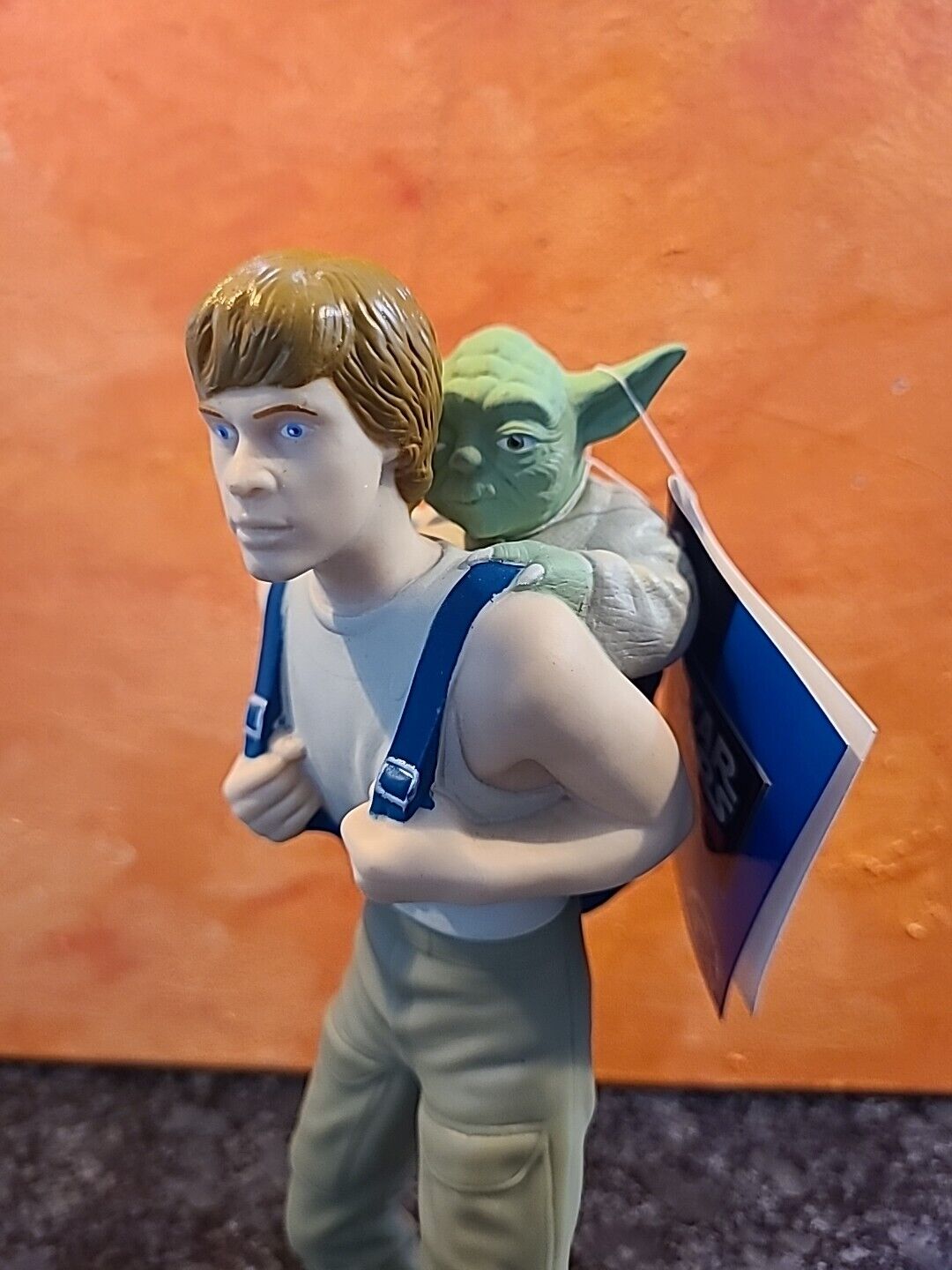 NWT Applause Collector Series Star Wars Luke Skywalker With Yoda Figure 