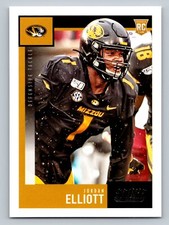 2020 Score #343 Jordan Elliott RC Rookie Missouri Tigers