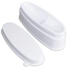 Beauticom French Dip Powder Tray Dipping Holder Container with Removable Lid
