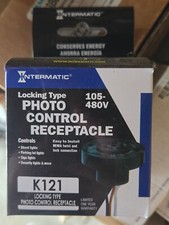 INTERMATIC Locking Type PHOTO CONTROL RECEPTACLE K121 15A 105-480V BRAND NEW