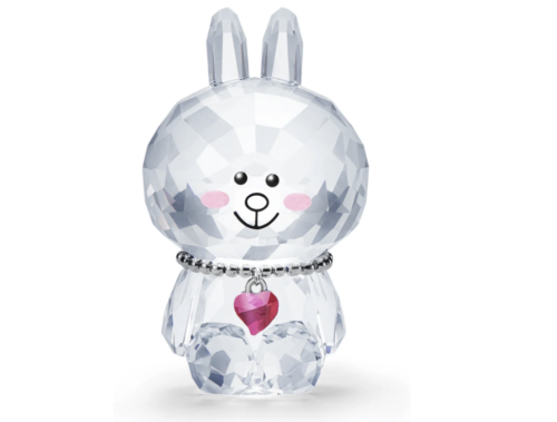 Swarovski Line Friends Cony  Rabbit Crystal Figurine #5492745 New Box Authentic - Picture 1 of 1